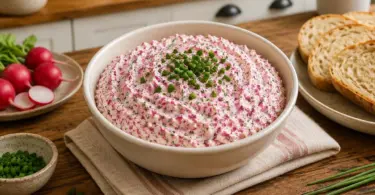 Tartinade de radis à la ciboulette : apéritif frais et gourmand prêt en 10 minutes