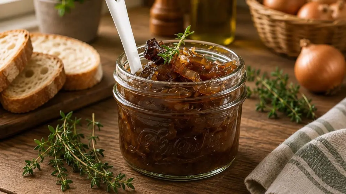 Confit d’Oignons Maison Sans Vin : une recette facile et savoureuse