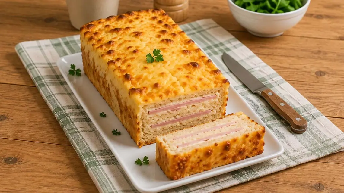 Croque-Cake Jambon Fromage Léger : Idéal pour l'Apéritif ou le Brunch