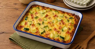 Flan de courgettes au jambon et gruyère : recette facile et légère