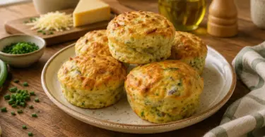 Muffins au thon et fromage et herbes fraîches : une recette facile, moelleuse et savoureuse