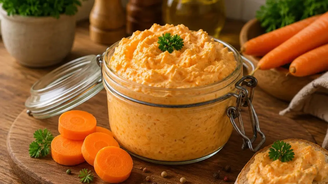 Rillettes de Carottes au Fromage Frais : une Tartinade Légère et Savoureuse
