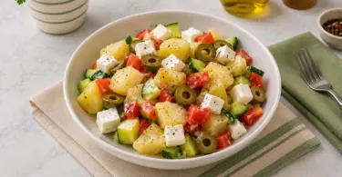 Salade de Pommes de Terre, Féta et Olives : La Recette WW Légère et Gourmande