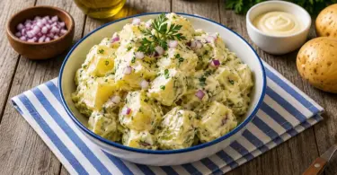 Salade de pommes de terre à la mayonnaise : la recette traditionnelle facile