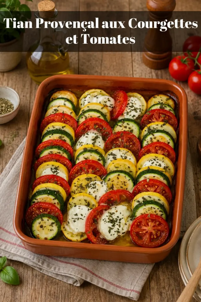Tian Provençal aux Courgettes et Tomates : La Recette Gourmande au Four