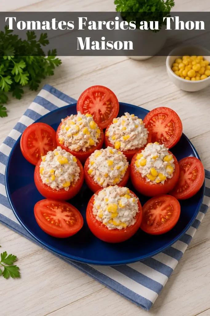 Tomates Farcies au Thon Maison : Recette Fraîche, Facile et Rapide