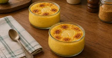 Flans aux poires maison : dessert rapide, frais et délicieux