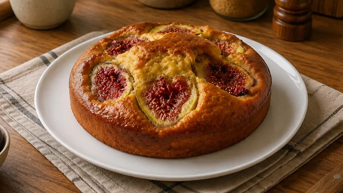 Gâteau Moelleux aux Figues et Son dAvoine : Recette Facile