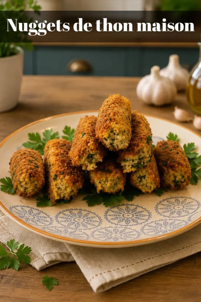 Nuggets de thon maison : la recette facile et croustillante