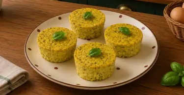 Petits flans de courgettes au parmesan et au basilic : la recette légère et crémeuse