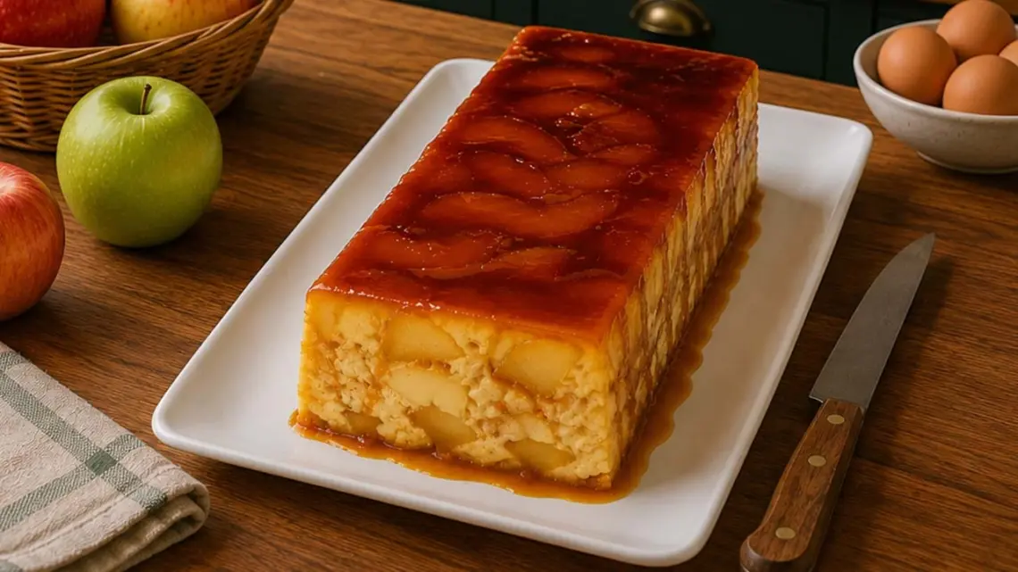 Terrine aux pommes caramélisées : la recette fondante et gourmande